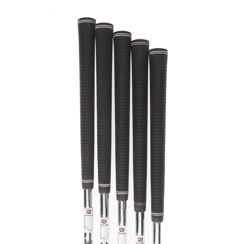 Wilson D350 Steel Mens Right Hand Irons 6-PW Uniflex - Wilson Staff SL80