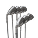 TaylorMade Speedblade Graphite Mens Left Hand Irons 5-SW Regular - TaylorMade Velox T 55g