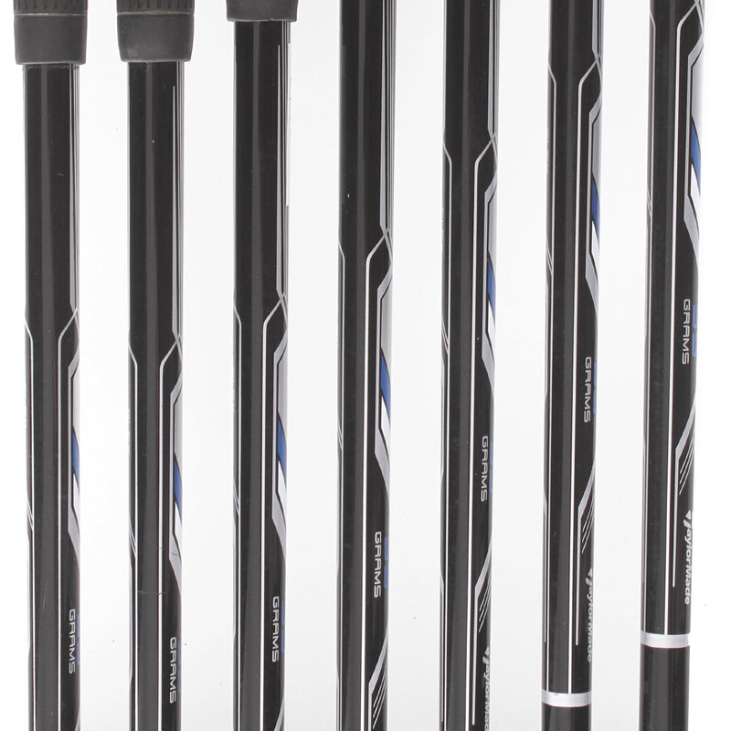 TaylorMade Speedblade Graphite Mens Left Hand Irons 5-SW Regular - TaylorMade Velox T 55g