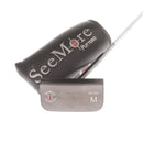 SeeMore Model M Mens Right Hand Putter 37" Mid-Mallet - Super Stroke Tour 2.0