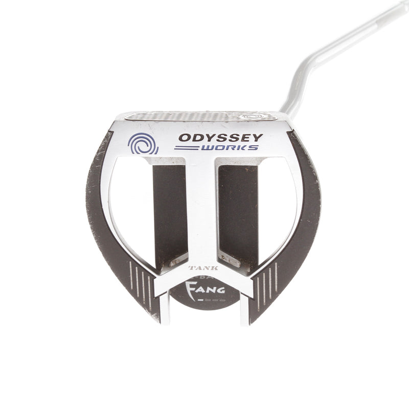 Odyssey Works 2-Ball Fang Mens Right Hand Putter 38" Mallet - Super Stroke