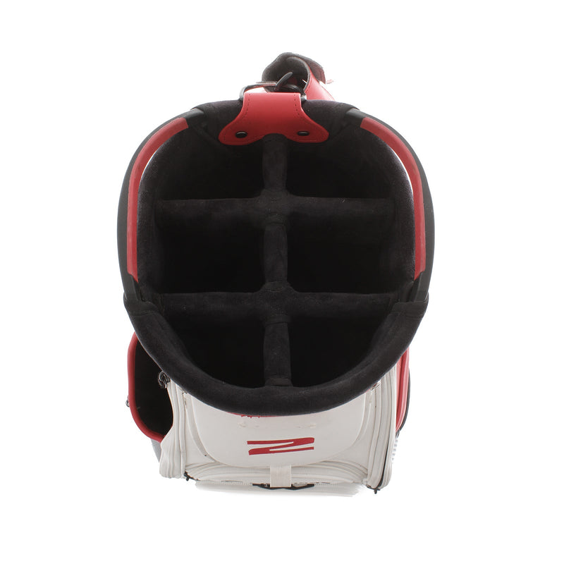 TaylorMade Stealth 2 Tour Cart Bag - White/Black/Red