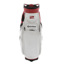 TaylorMade Stealth 2 Tour Cart Bag - White/Black/Red