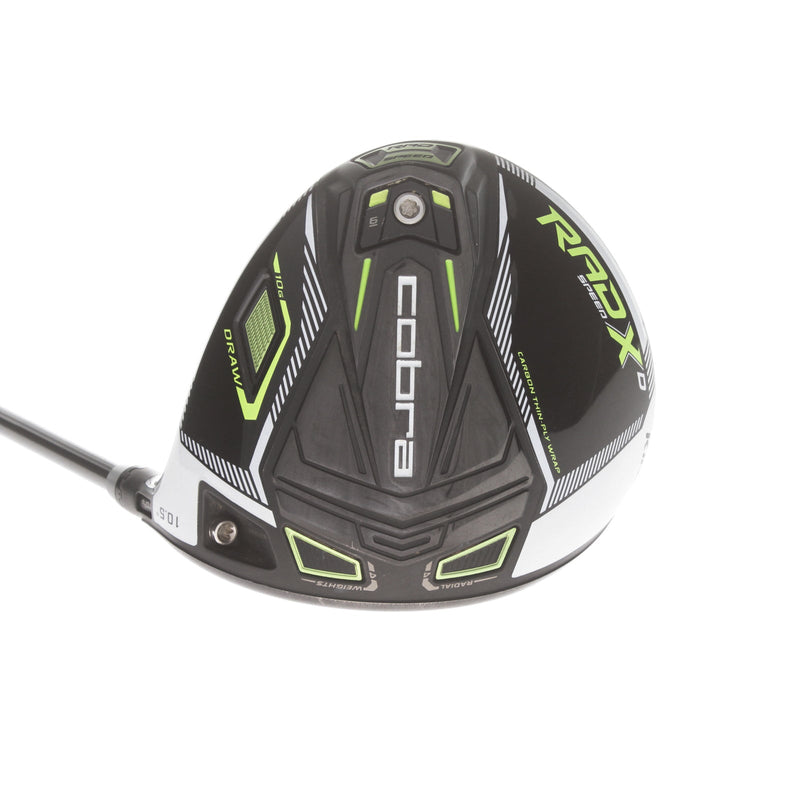 Cobra Radspeed X D Graphite Mens Right Hand Driver 10.5* Regular - Evenflow Riptide CB 50G