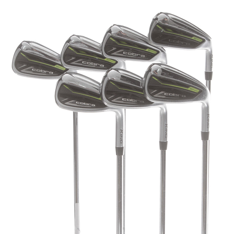 Cobra Radspeed Steel Mens Right Hand Irons 5-GW Regular - KBS Tour 90