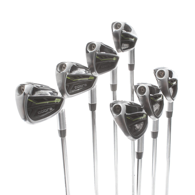 Cobra Radspeed Steel Mens Right Hand Irons 5-GW Regular - KBS Tour 90