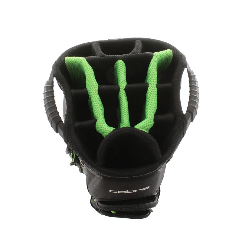 Cobra Cart Bag - Black/Green