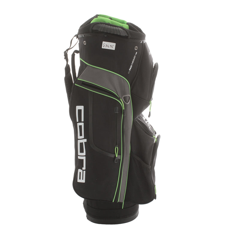 Cobra Cart Bag - Black/Green