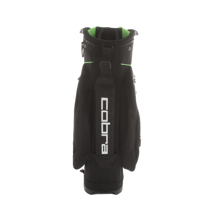 Cobra Cart Bag - Black/Green