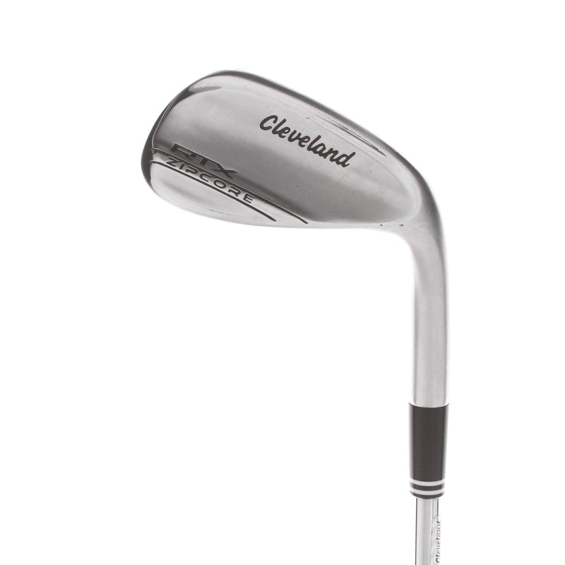 Cleveland RTX Zipcore Steel Mens Right Hand Gap Wedge 50* 10 Bounce Mid Grind Wedge - Dynamic Gold Spinner