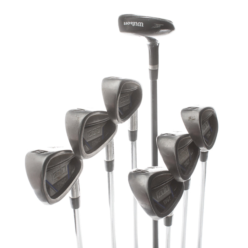 Wilson 1200 TPX Steel Mens Right Hand Irons 5-SW Regular - Wilson