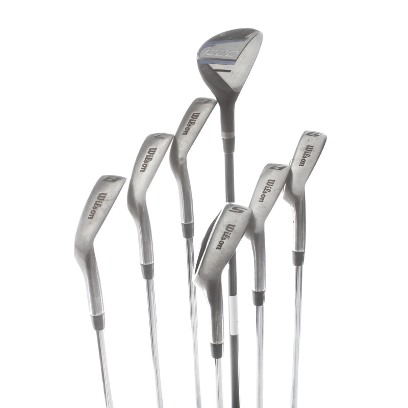 Wilson 1200 TPX Steel Mens Right Hand Irons 5-SW Regular - Wilson