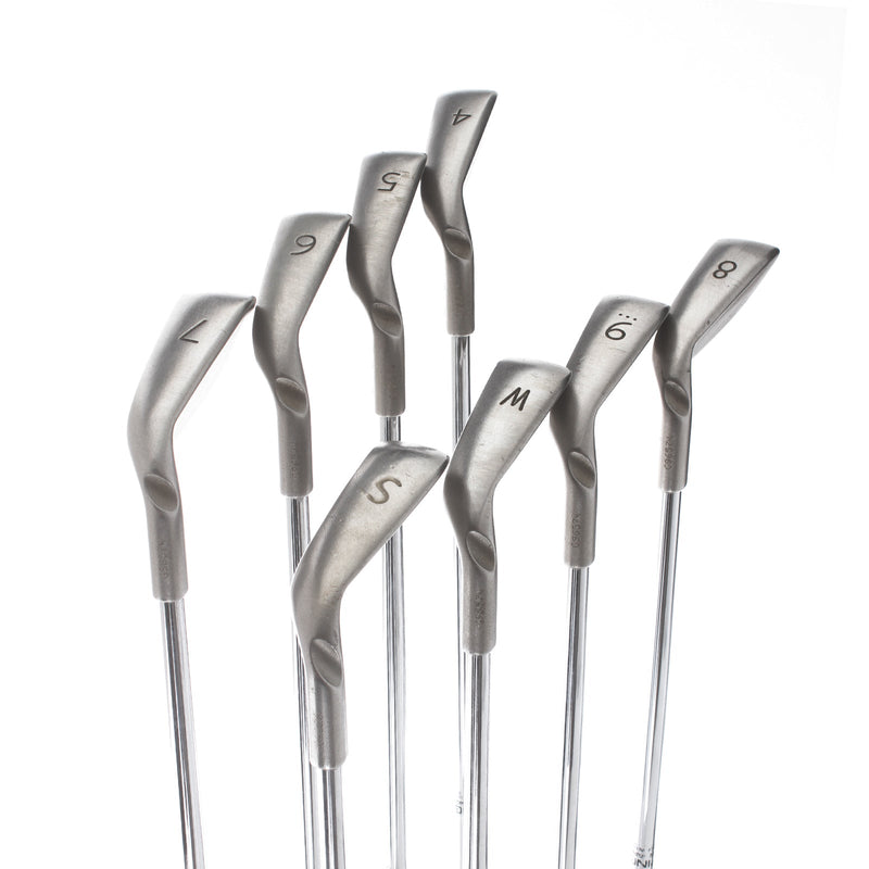 Ping G5 Steel Mens Right Hand Irons 4-SW Black Dot Regular - Ping AWT