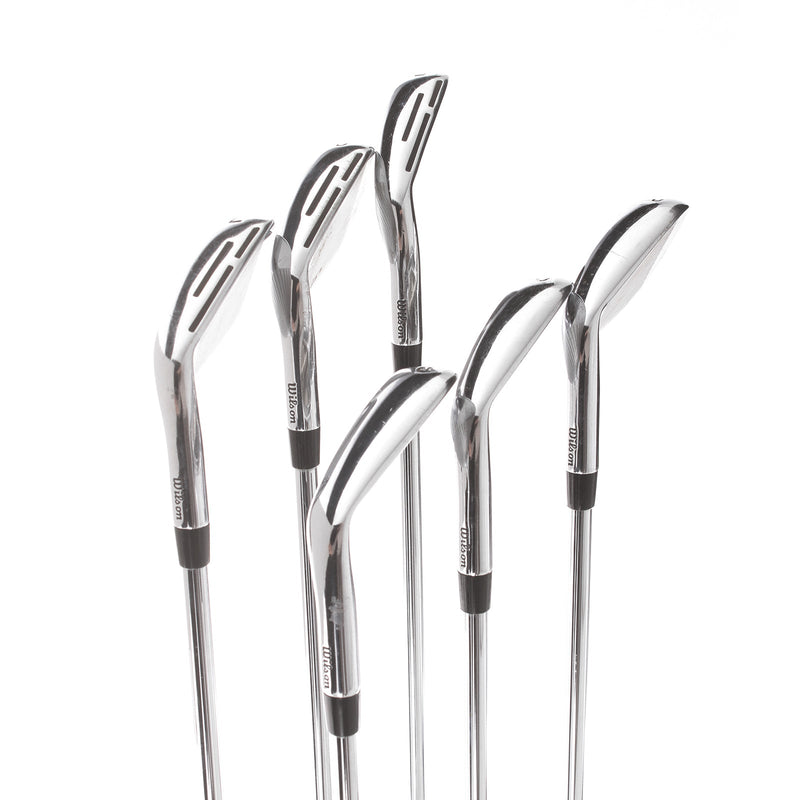 Wilson D9 Forged Steel Mens Right Hand Irons 5-PW Regular - Dynamc Gold 95 R300