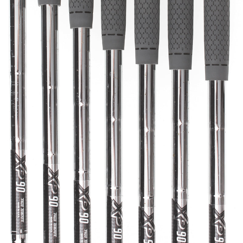 Cobra F8 Steel Mens Right Hand Irons 5-GW Regular - True Temper XP90