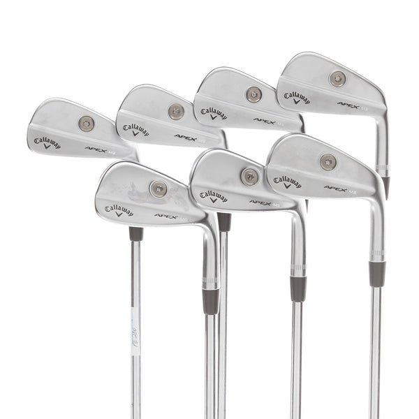 Callaway Apex 21 MB Steel Mens Right Hand Irons 4-PW Stiff - KBS Tour S