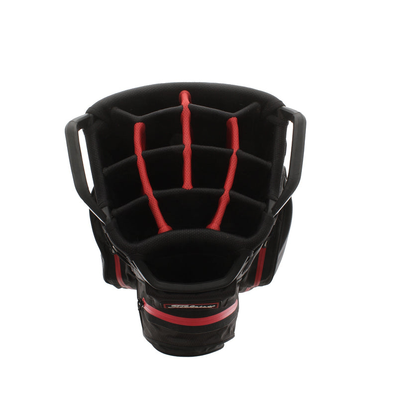 Titleist Stadry Cart Bag - Black/Red