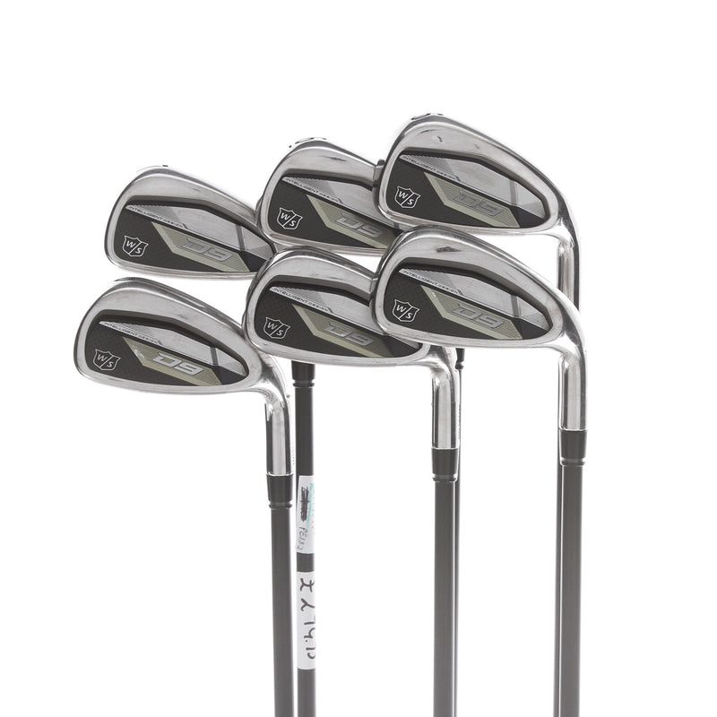 Wilson D9 Graphite Mens Right Hand Irons 5-PW Regular - Project X Catalyst 80 5.5