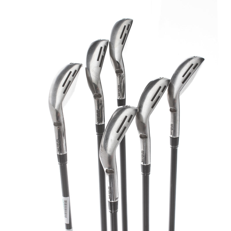 Wilson D9 Graphite Mens Right Hand Irons 5-PW Regular - Project X Catalyst 80 5.5