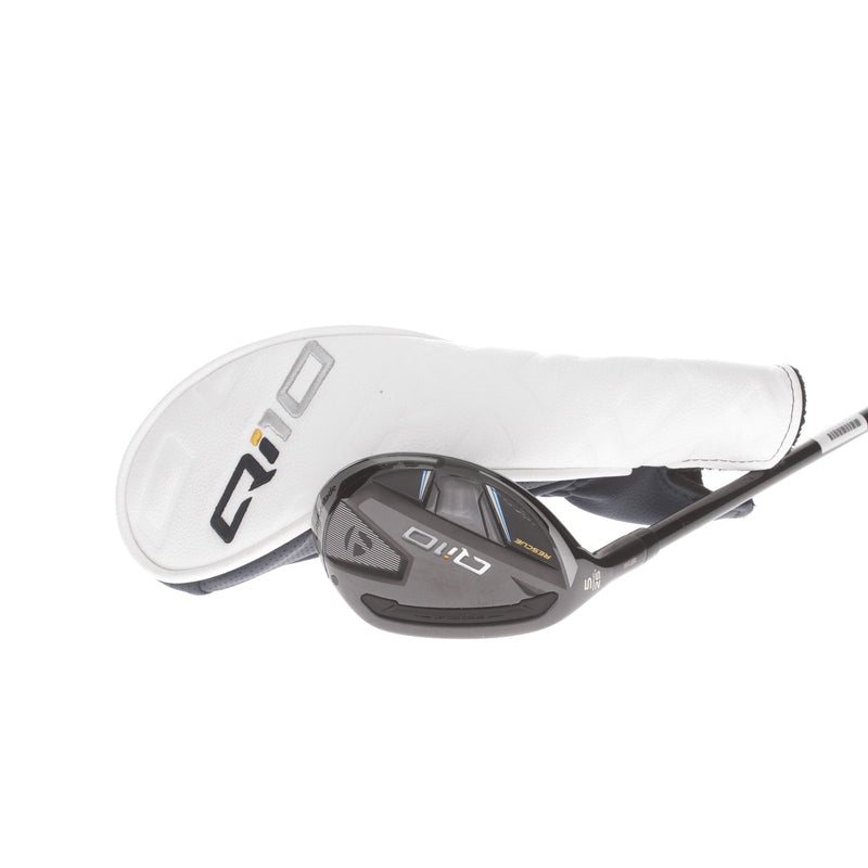 TaylorMade Qi10 Rescue Graphite Mens Left Hand 5 Hybrid 25* Regular - Fujikura Ventus TR HB 6-R