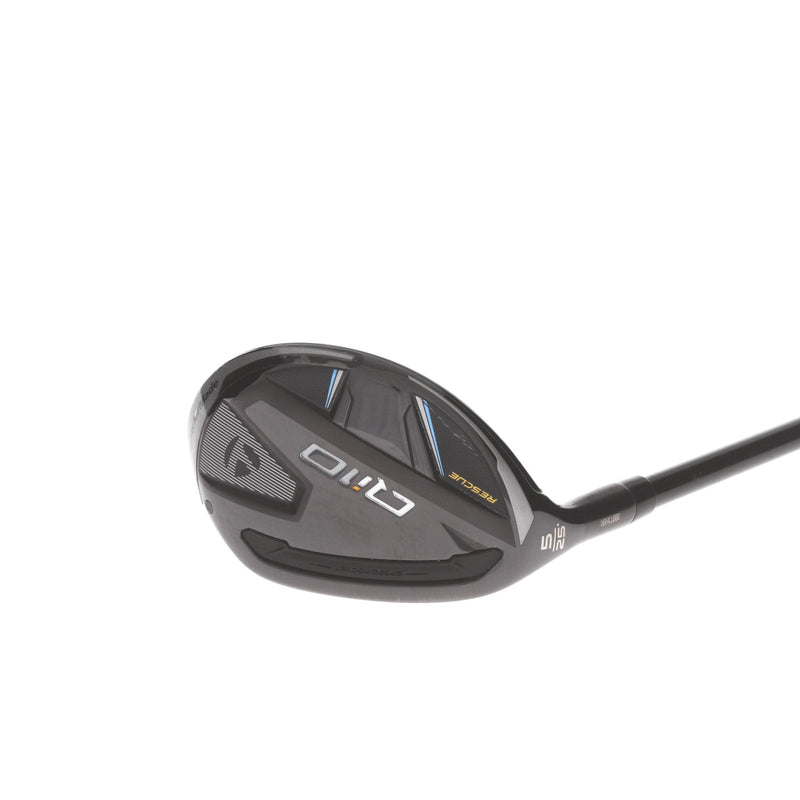 TaylorMade Qi10 Rescue Graphite Mens Left Hand 5 Hybrid 25* Regular - Fujikura Ventus TR HB 6-R