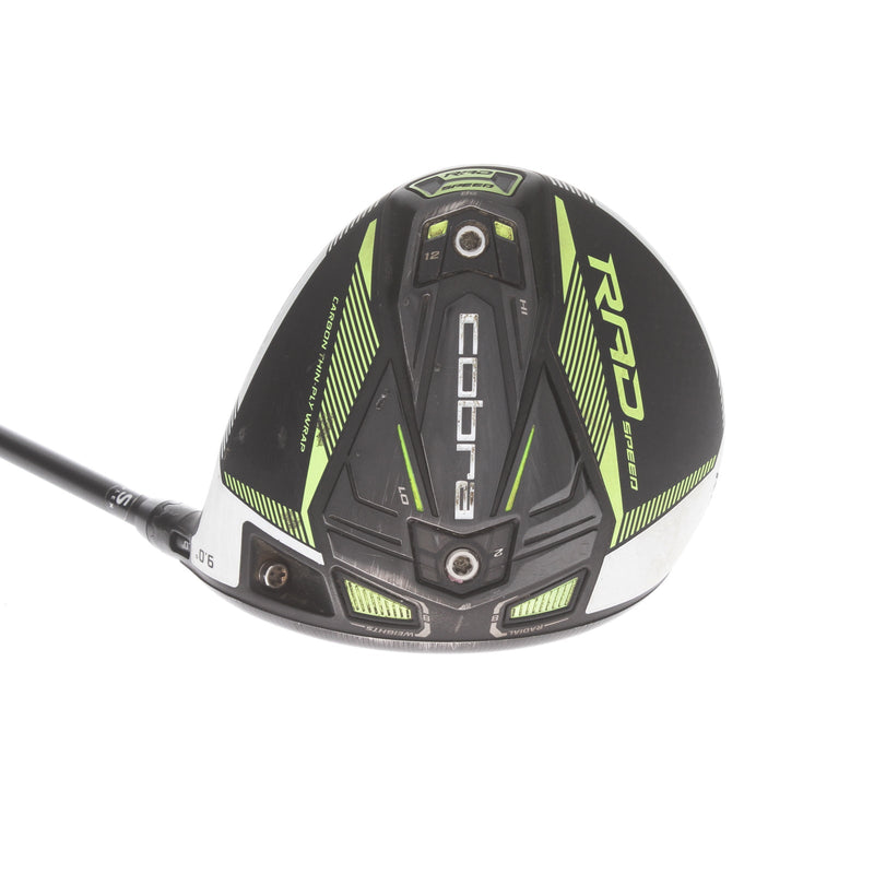 Cobra Radspeed LD Graphite Mens Right Hand Driver 9* Stiff - Fujikura Motore X F1 6-S