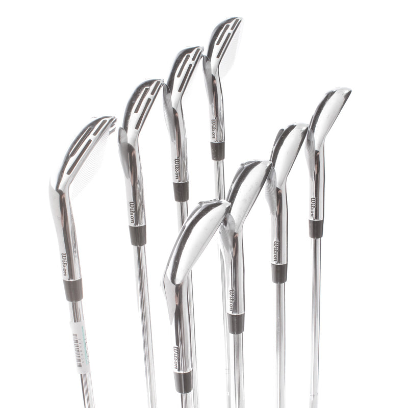 Wilson D9 Forged Steel Mens Right Hand Irons 4-GW Regular - KBS Tour Lite