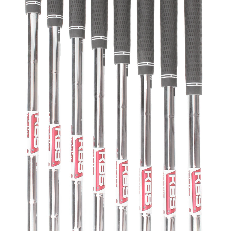 Wilson D9 Forged Steel Mens Right Hand Irons 4-GW Regular - KBS Tour Lite