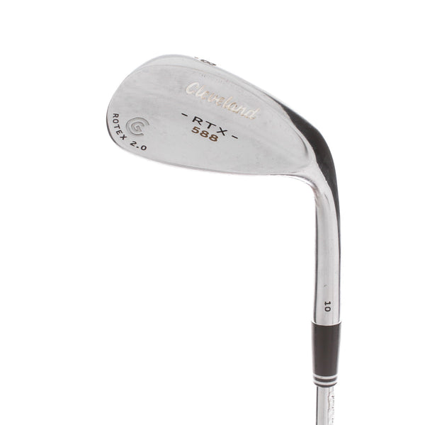 Cleveland RTX 588 Steel Mens Right Hand Lob Wedge 58* 10 Bounce Wedge - Dynamic Gold