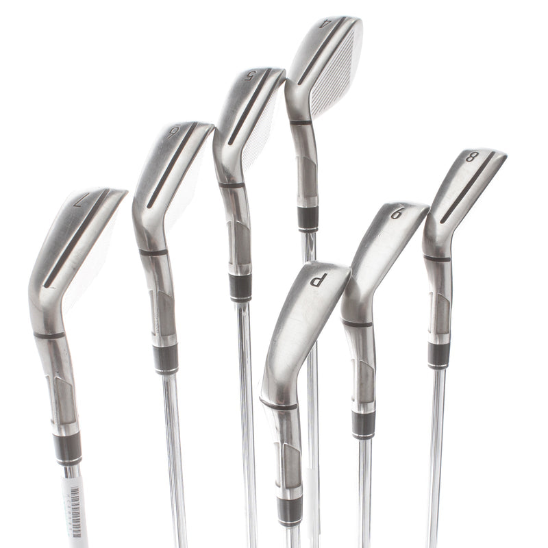 TaylorMade Stealth Steel Mens Right Hand Irons 4-PW Regular - KBS MT 85