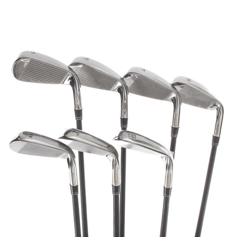 Callaway Paradym Ai Smoke HL Graphite Mens Left Hand Irons 5-GW Regular - Cypher Sixty 5.5