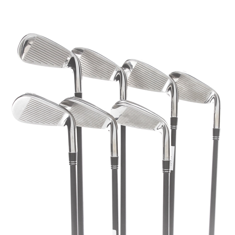 Callaway Paradym Ai Smoke HL Graphite Mens Left Hand Irons 5-GW Regular - Cypher Sixty 5.5