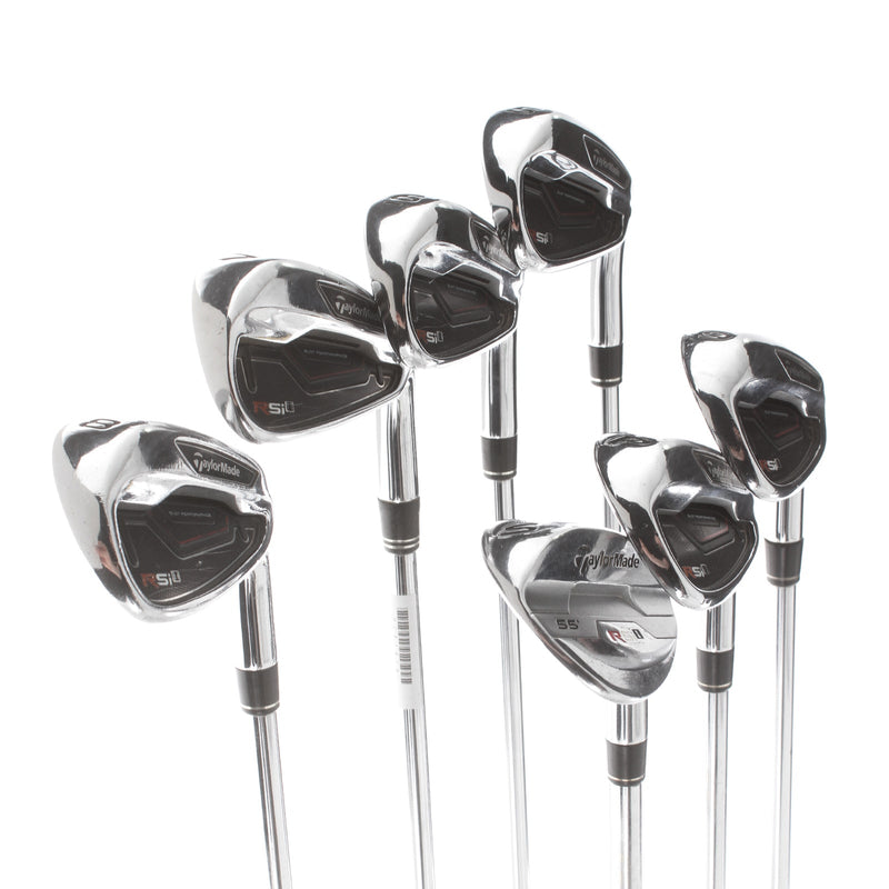 TaylorMade RSi1 Steel Mens Right Hand Irons 5-SW Regular - REAX 90