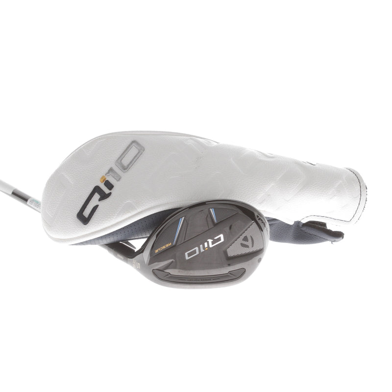 TaylorMade Qi10 Graphite Mens Right Hand 5 Hybrid 25* Stiff - Fujikura Ventus TR HB 7-S