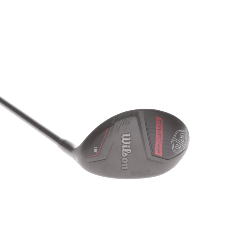 Wilson Dynapower Graphite Mens Right Hand 3 Hybrid 19* Senior - HZRDUS Smoke RDX 70g