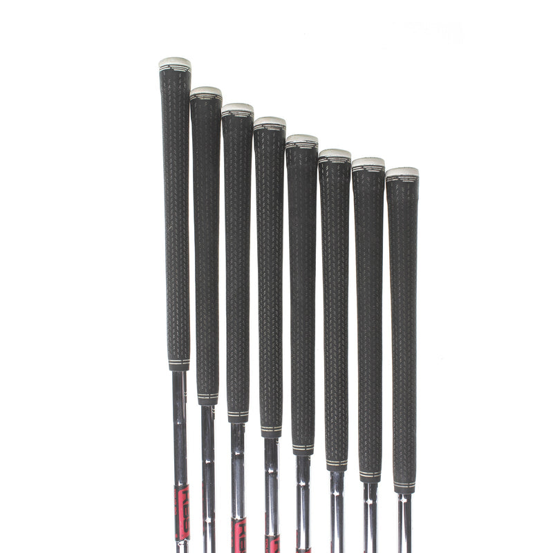 Cobra Speedzone Steel Mens Right Hand Irons 4-GW Stiff - KBS Tour 90