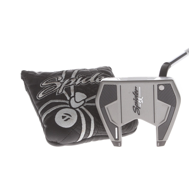 TaylorMade Spider SR Mens Right Hand Putter 34" Mallet Stiff - TaylorMade Super Stroke Pistol GT 2.0