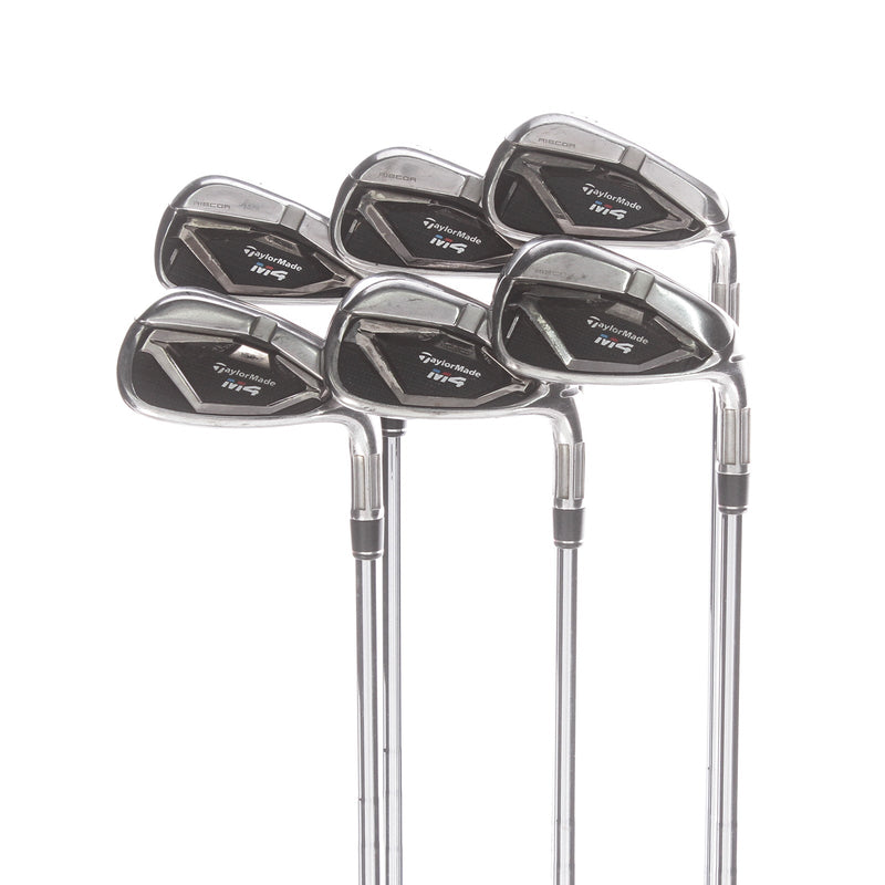 TaylorMade M4 Steel Mens Right Hand Irons 5-PW Stiff - KBS Tour