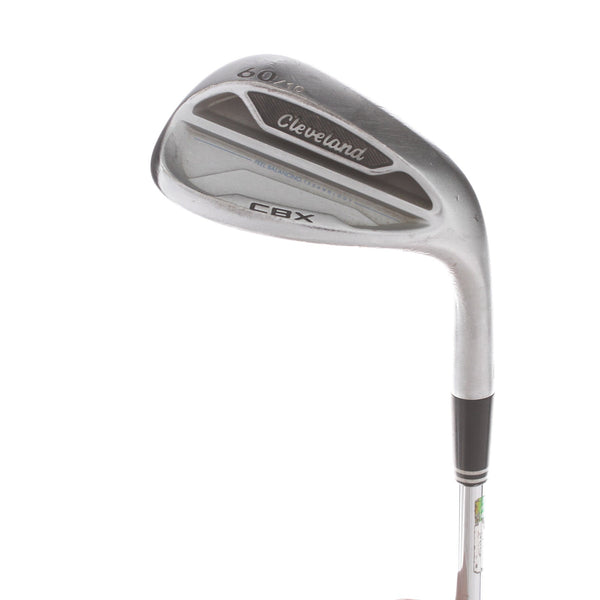 Cleveland CBX Steel Mens Right Hand Lob Wedge 60* 10 Bounce Wedge - Dynamic Gold 115