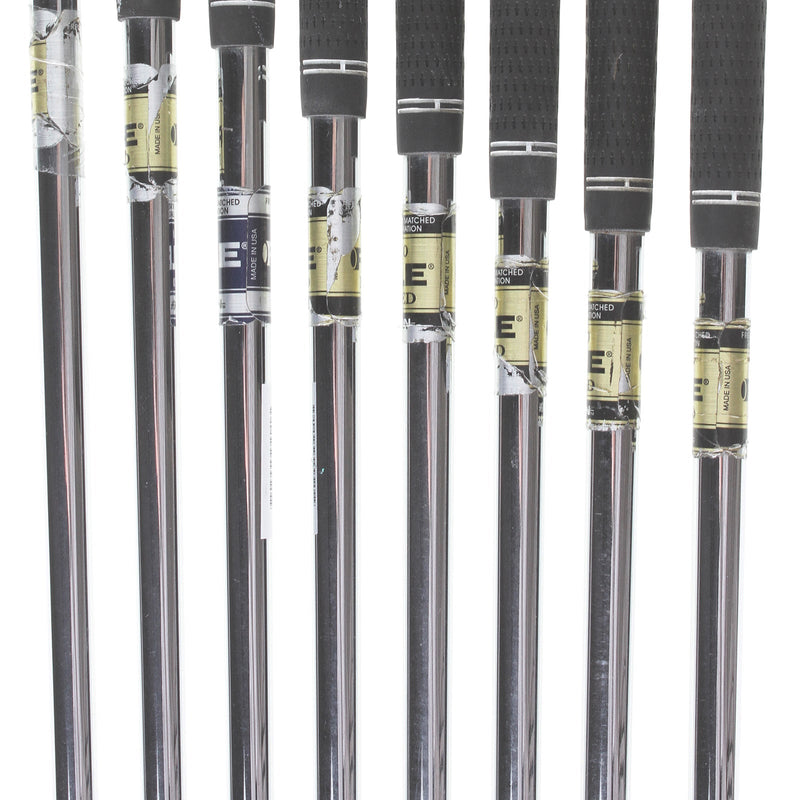 TaylorMade 300 Forged Steel Mens Right Hand Irons 3-PW Senior - Rife Precision FCM 5.0