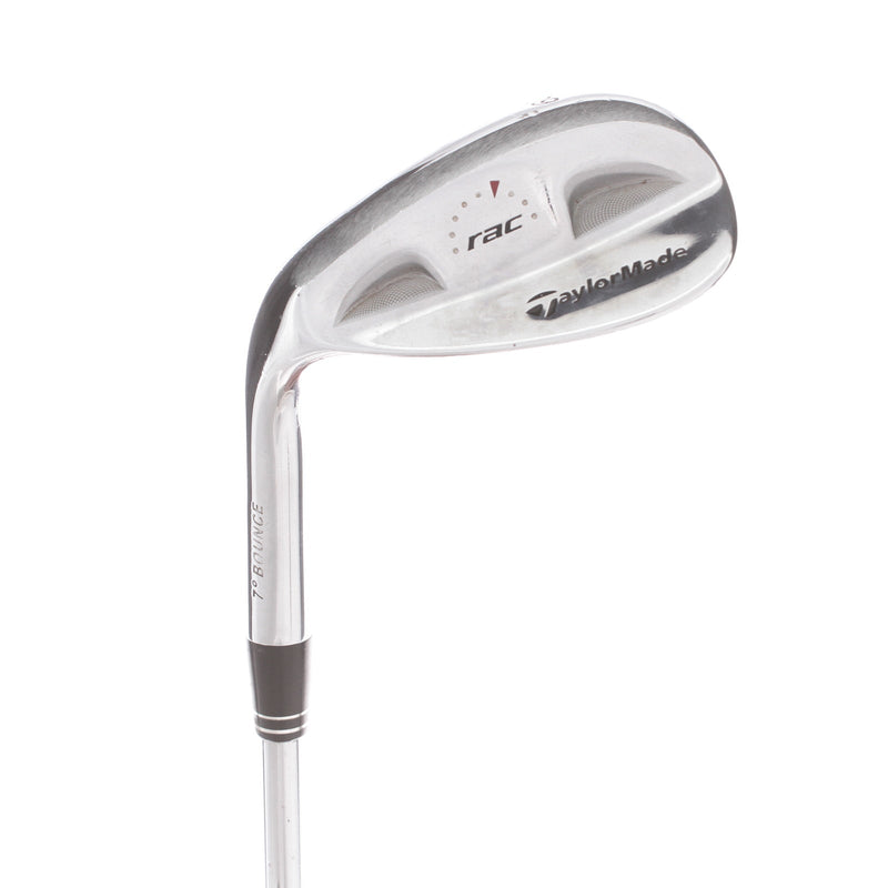 TaylorMade RAC Steel Mens Left Hand Lob Wedge 60* 7 Bounce Wedge - Dynamic Gold