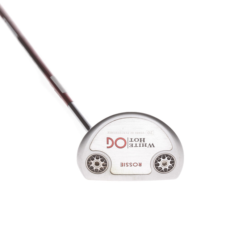 Odyssey White Hot OG Rossie Mens Right Hand Putter 35" Mallet - Odyssey Stroke Lab Odyssey