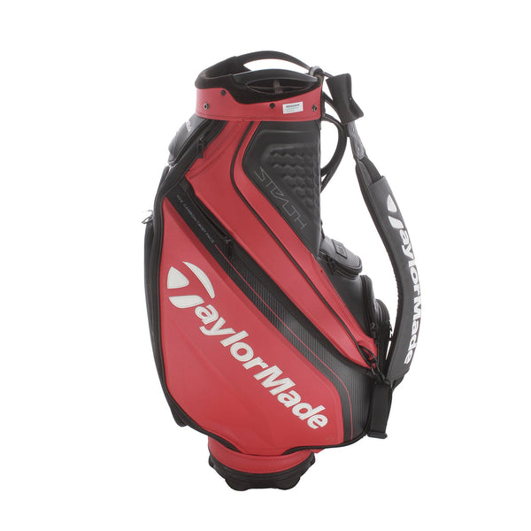TaylorMade Stealth Cart Bag - Red/Black