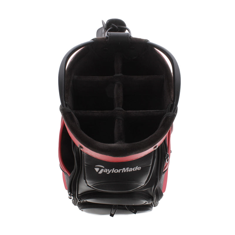 TaylorMade Stealth Cart Bag - Red/Black