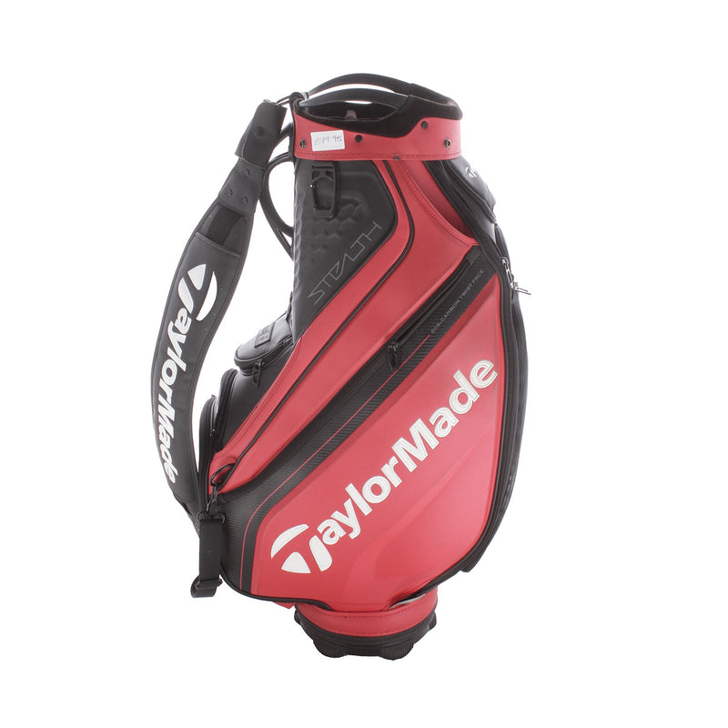TaylorMade Stealth Cart Bag - Red/Black