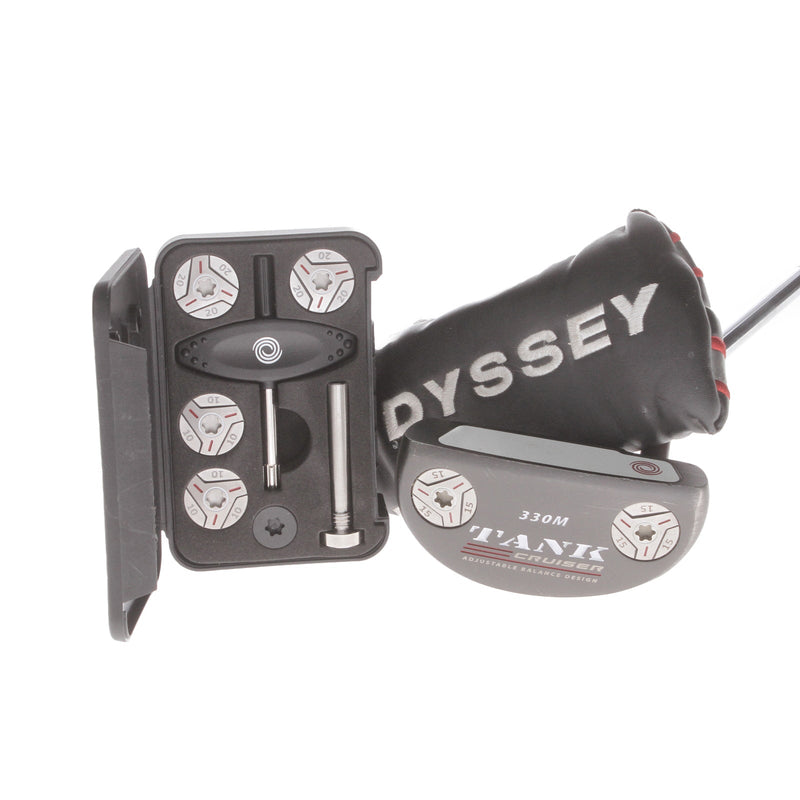 Odyssey Tank Cruiser 330M Mens Right Hand Putter 38" Mallet - Super Stroke Tank