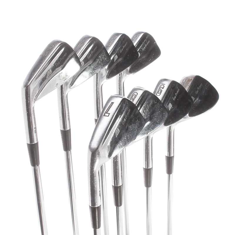 Mizuno Tour Proven Steel Mens Left Hand Irons 3-SW Stiff - Dynamic Gold