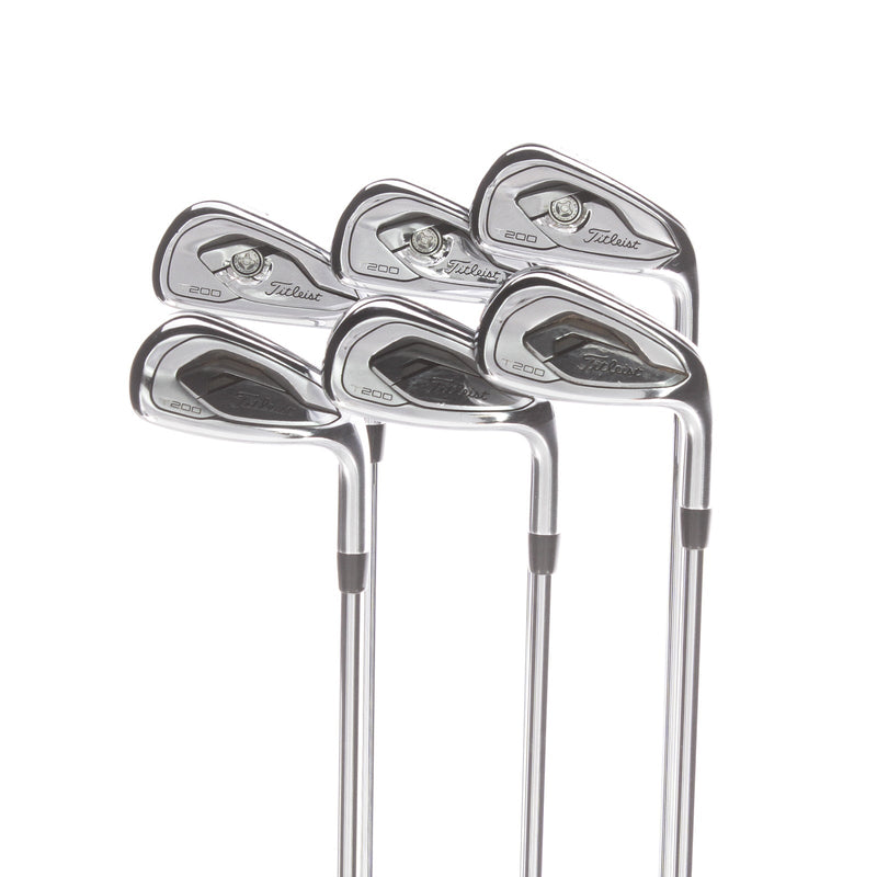 Titleist T200 Steel Mens Right Hand Irons 5-PW Regular - True Temper AMT Black R300