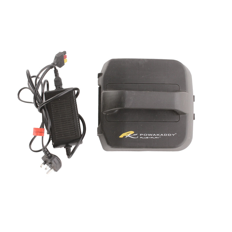 PowaKaddy FW3 3-Wheel Electric Trolley 18 Hole Lead Acid - White