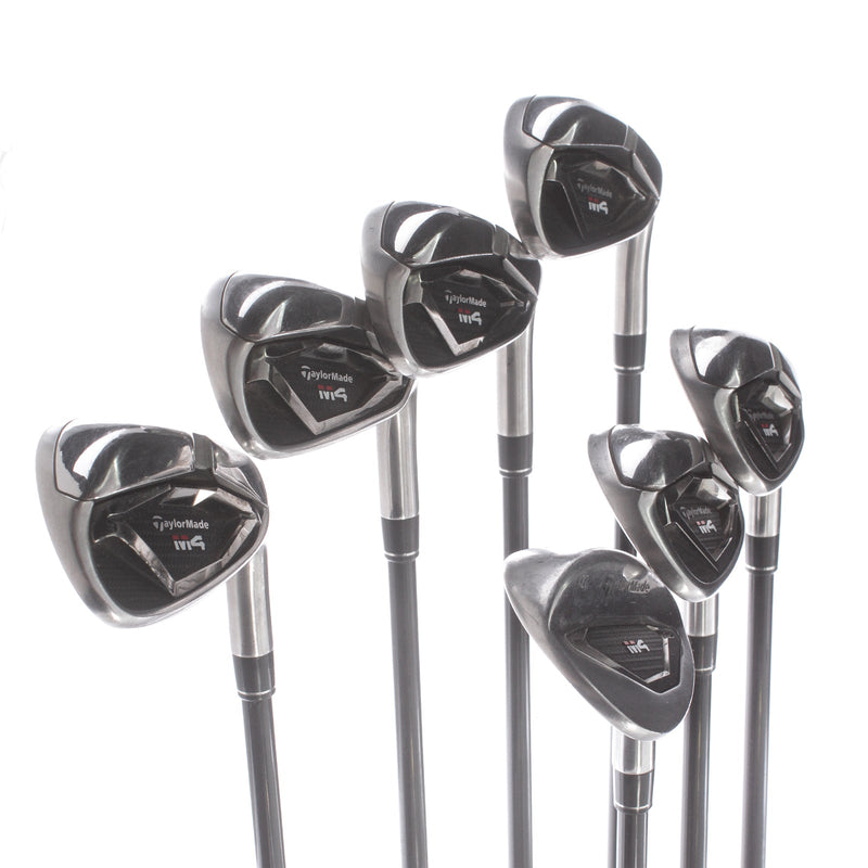 TaylorMade M4 Steel Mens Right Hand Irons 5-SW Regular - Fujikura Atmos 6-R